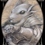 mouse warrior portrait mouse warrior portrait